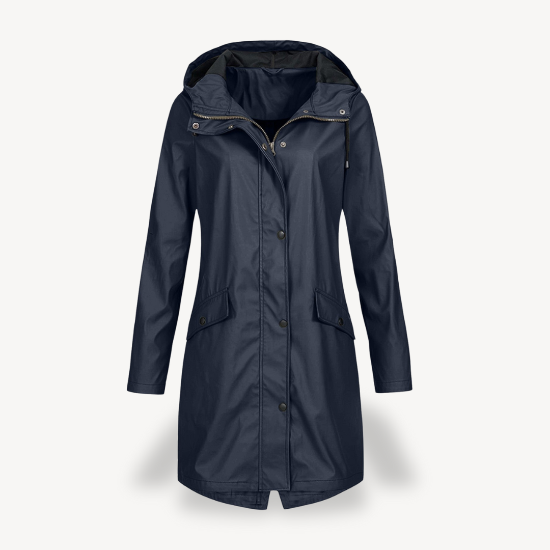 Elarova | Wasserdichte Kapuzenjacke für Damen