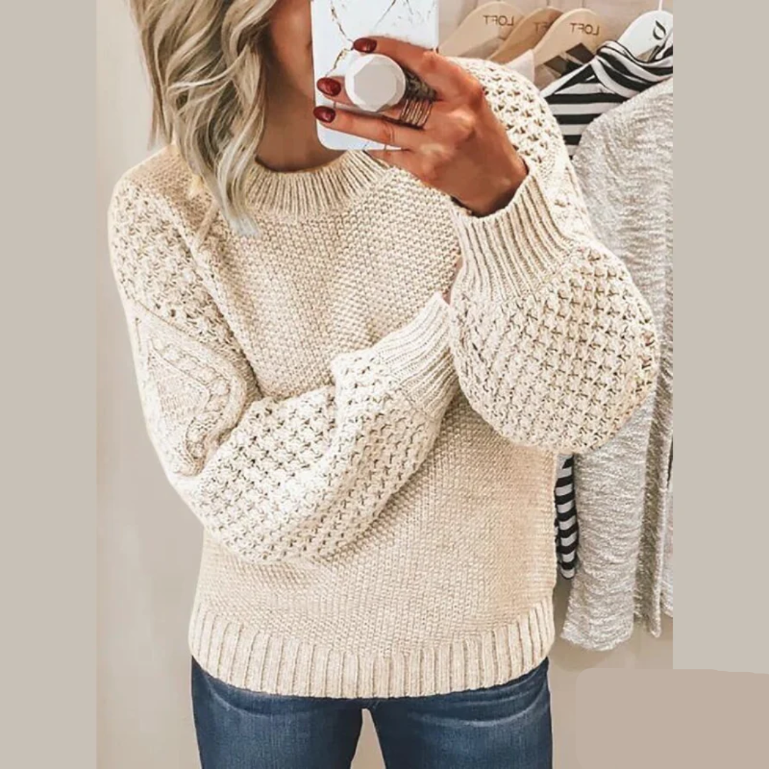 Elarova | Weicher Strickpullover