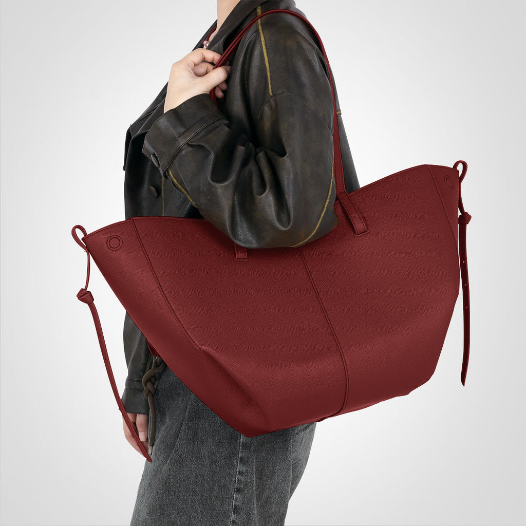 Elarova | Weinfest Shopper Schultertasche Große Einkaufstasche