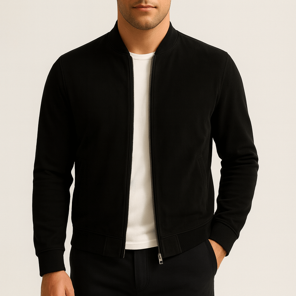 Elarova | Wildlederjacke mit Reißverschluss