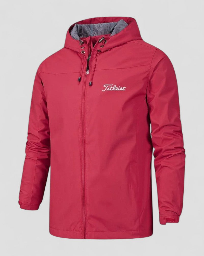 Elarova | Winddichte, wasserdichte Outdoor-Kapuzenjacke für Herren