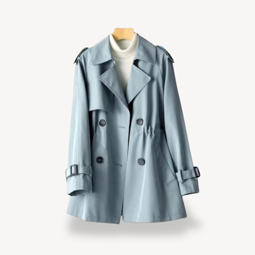 Elarova | Zweireihiger Trenchcoat für Damen