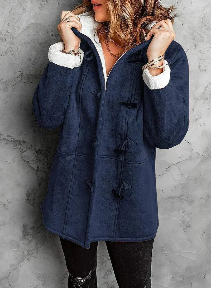 Elarova | stilvolle Fleece Winterjacke für Damen von Essential