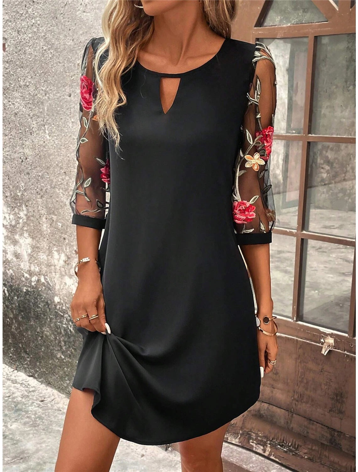 Variant image for Elegancesophie™ – Damen Kleid Hochzeitsgast mit Schmeichelhafter Silhouette-5