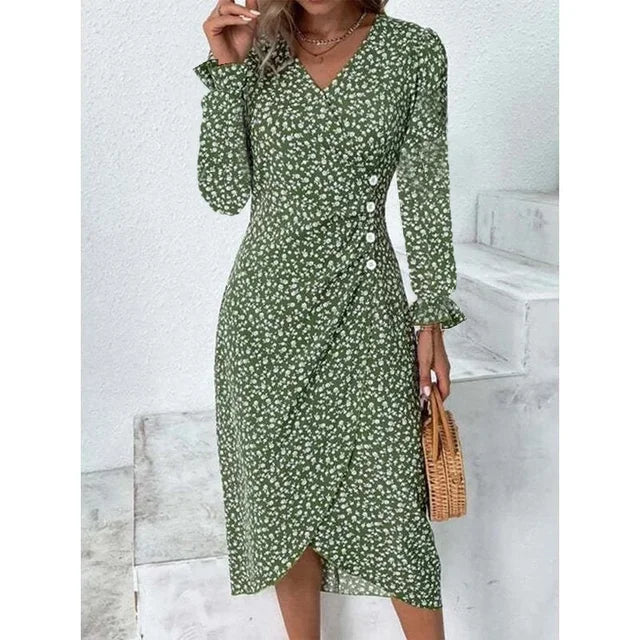 Variant image for Isabelle™ – Damen Kleid mit Blumenmuster Atmungsaktiv und Figurschmeichelnd-43