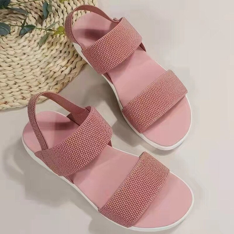 Elegante orthopädische Keilsandalen von Orthopodiatrie