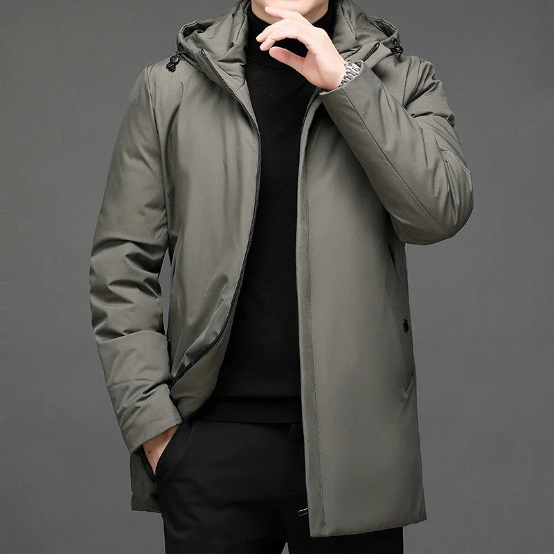Elarova | Elegante Kapuzenjacke für Herren