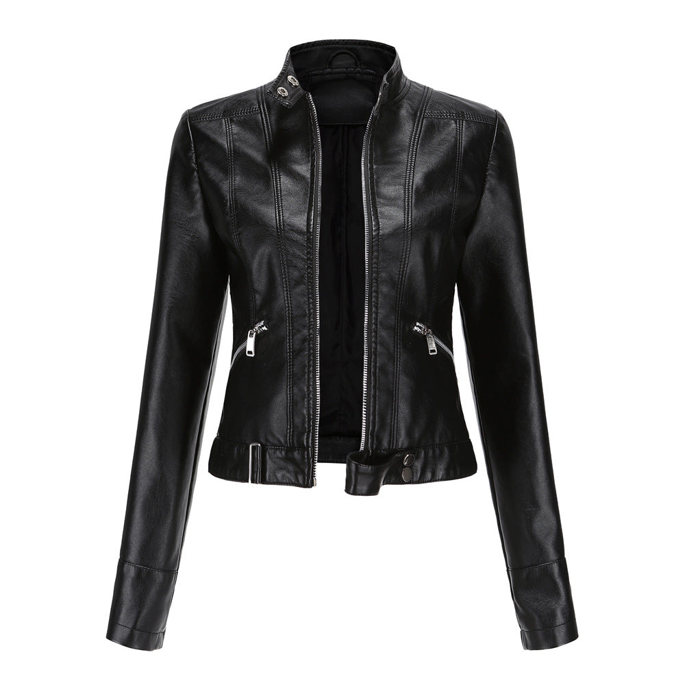 Elarova | Elegante Lederjacke für Damen