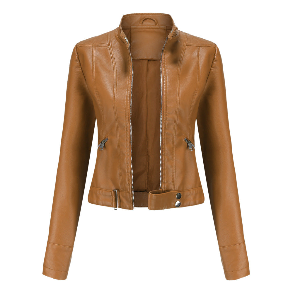 Elarova | Elegante Lederjacke für Damen
