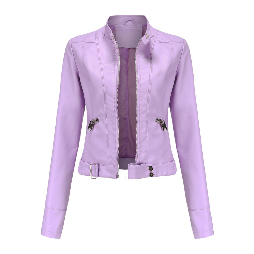 Elarova | Elegante Lederjacke für Damen