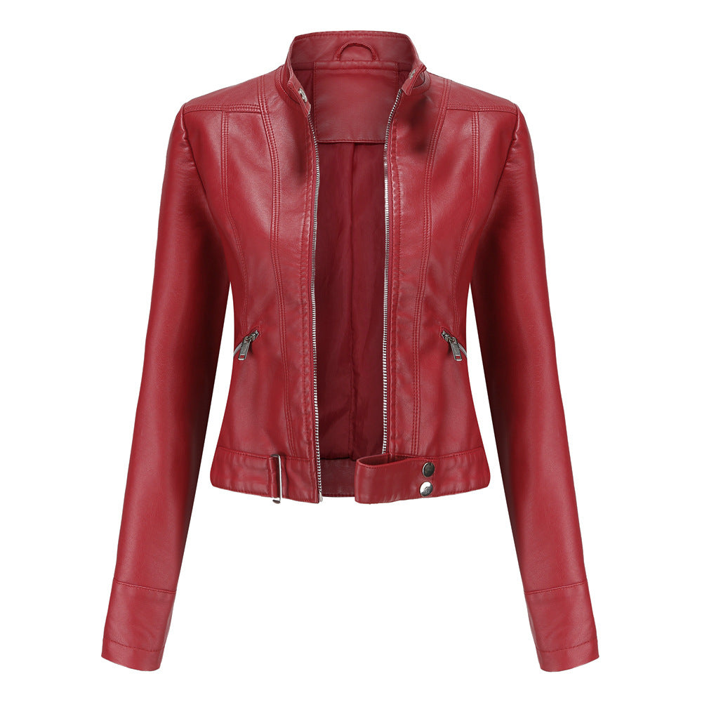 Elarova | Elegante Lederjacke für Damen