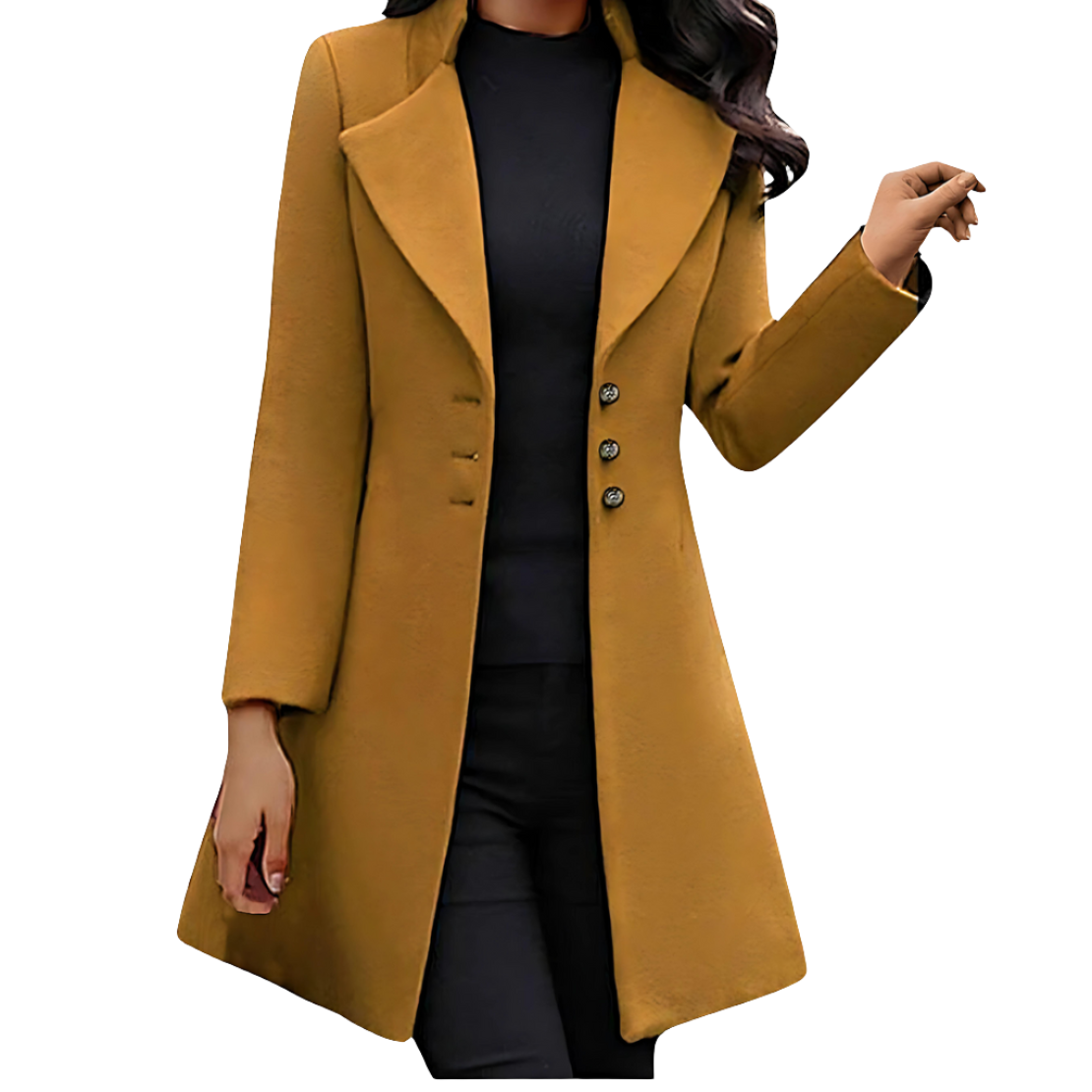 Elarova | Eleganter Mantel für Damen