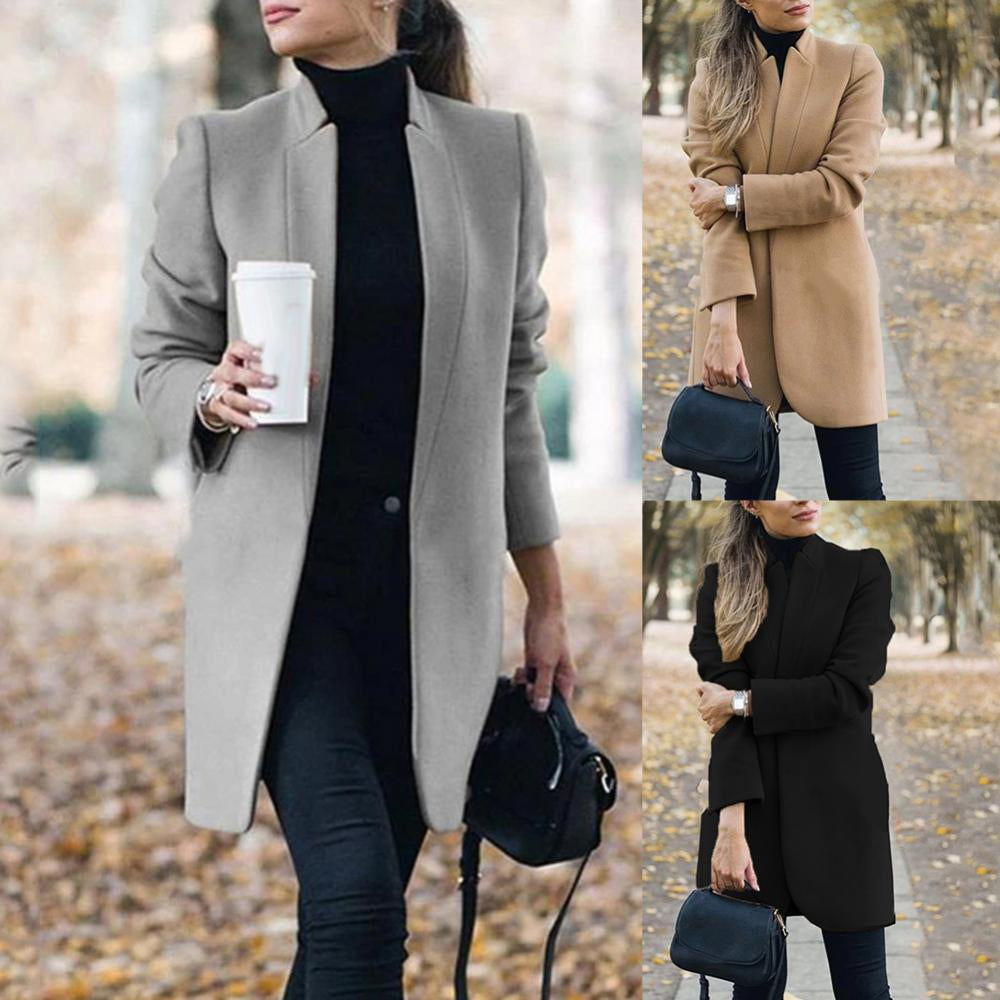 Elarova | Eleganter Mantel für Damen