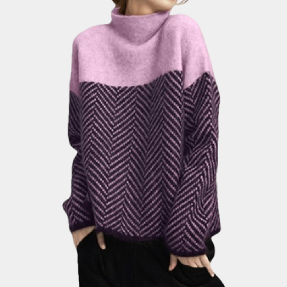 Elegantes Damen-Strickpullover Nina