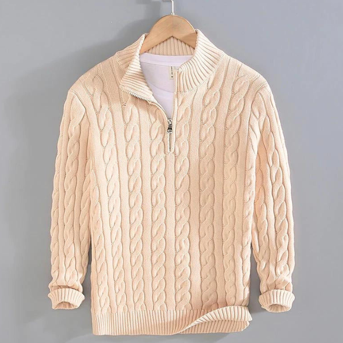 Entspannter Herren-Strickpullover Aiden
