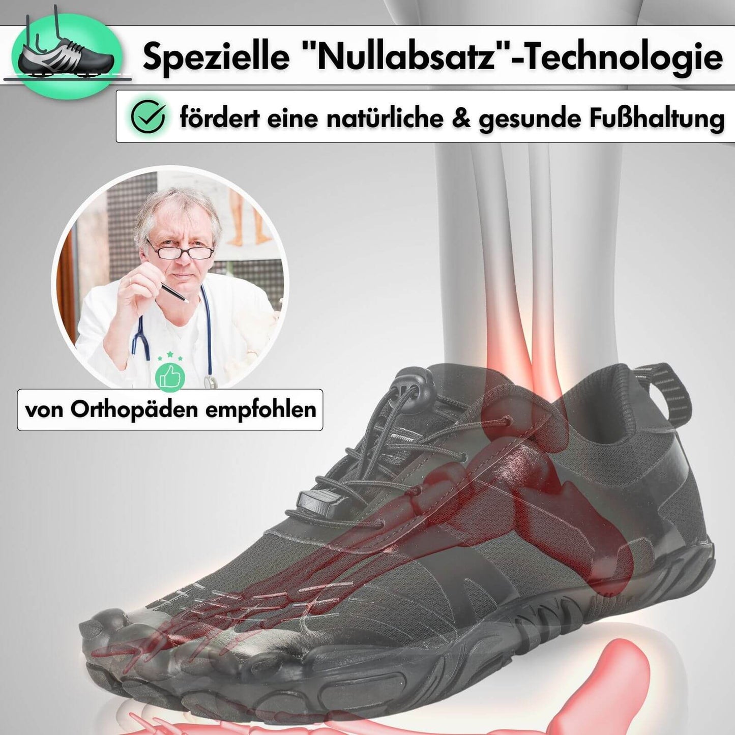 OutdoorHeld™ – Unisex Barfußschuhe Flexibel & Atmungsaktiv für Komfort 3