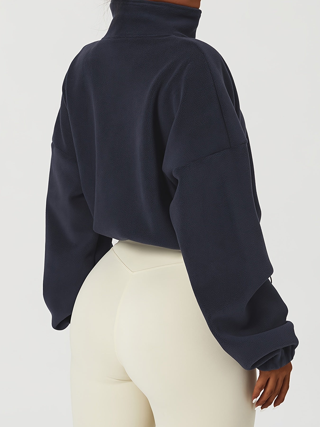FlauschLux™ – Kuschelige Damen Fleecejacke mit Stehkragen