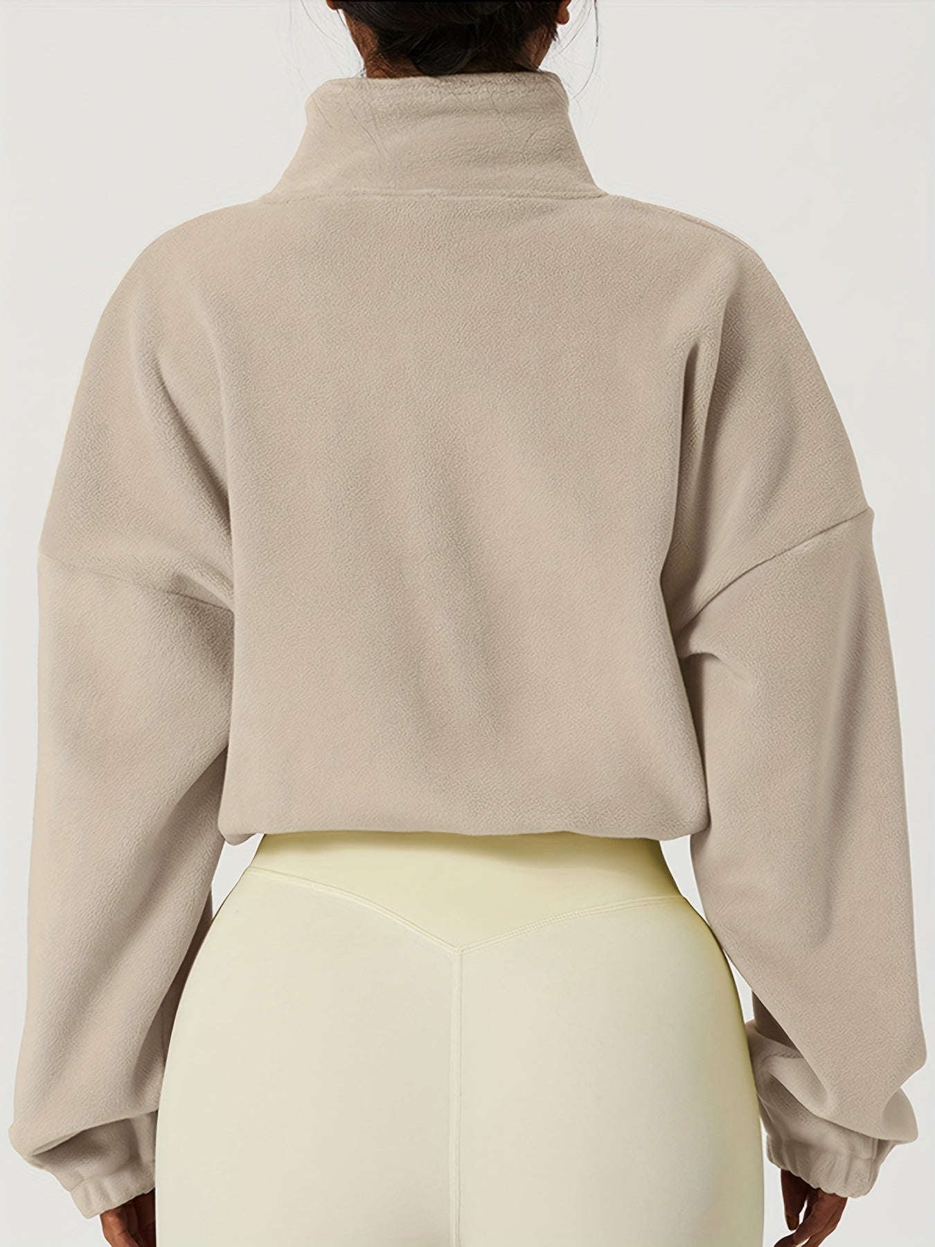 FlauschLux™ – Kuschelige Damen Fleecejacke mit Stehkragen