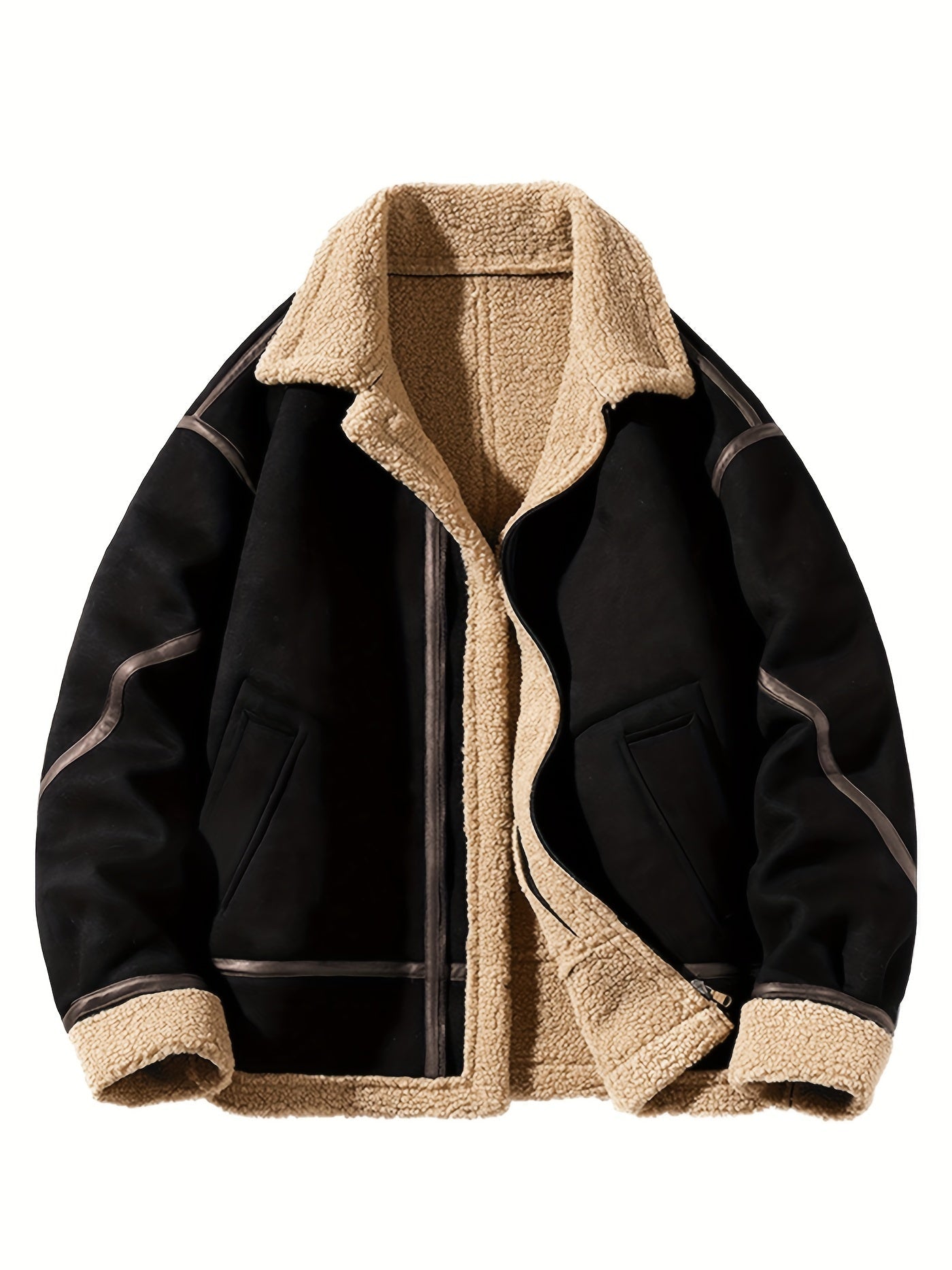 Elarova | Flauschige Fleecejacke für Herren
