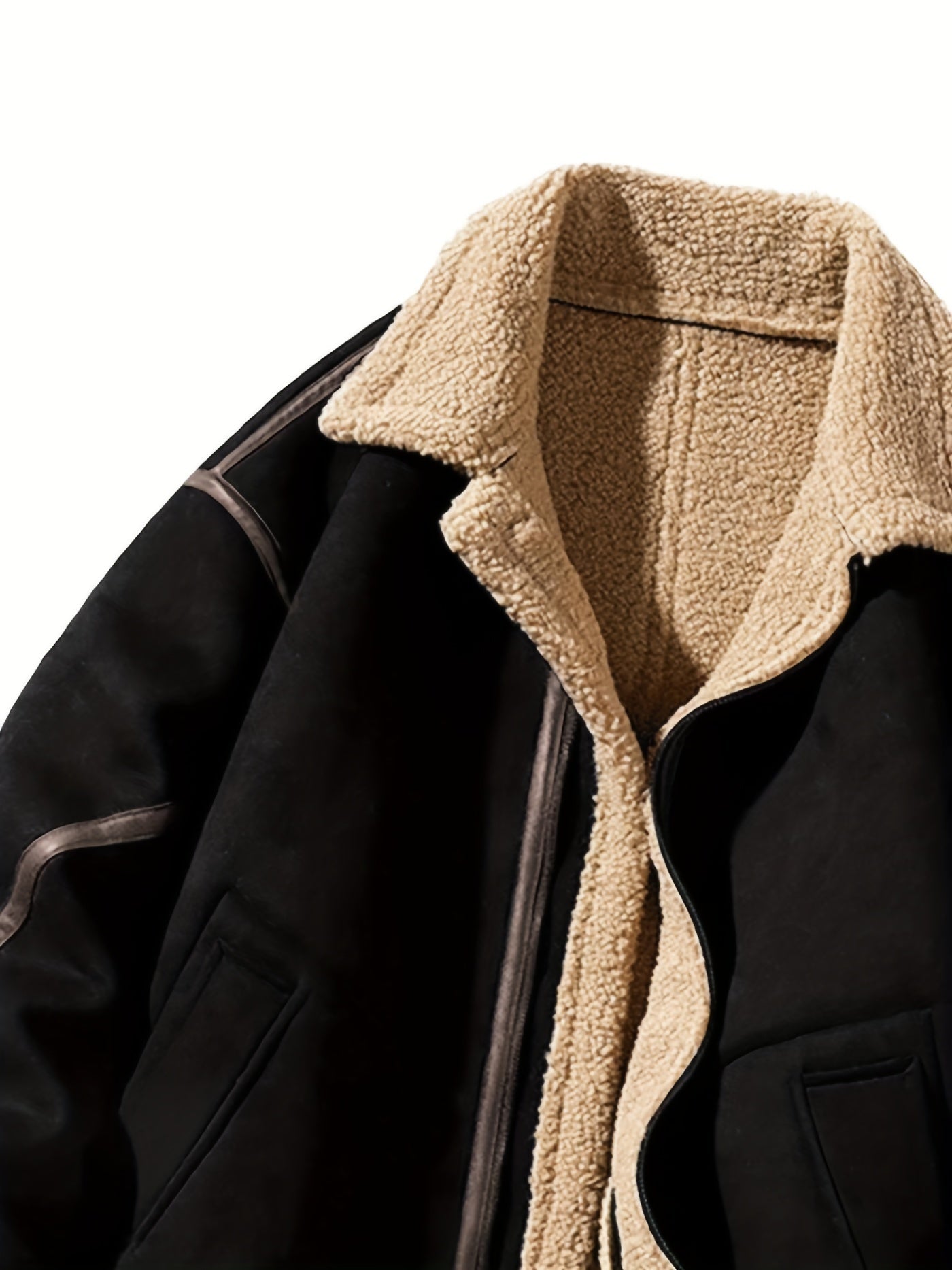 Elarova | Flauschige Fleecejacke für Herren
