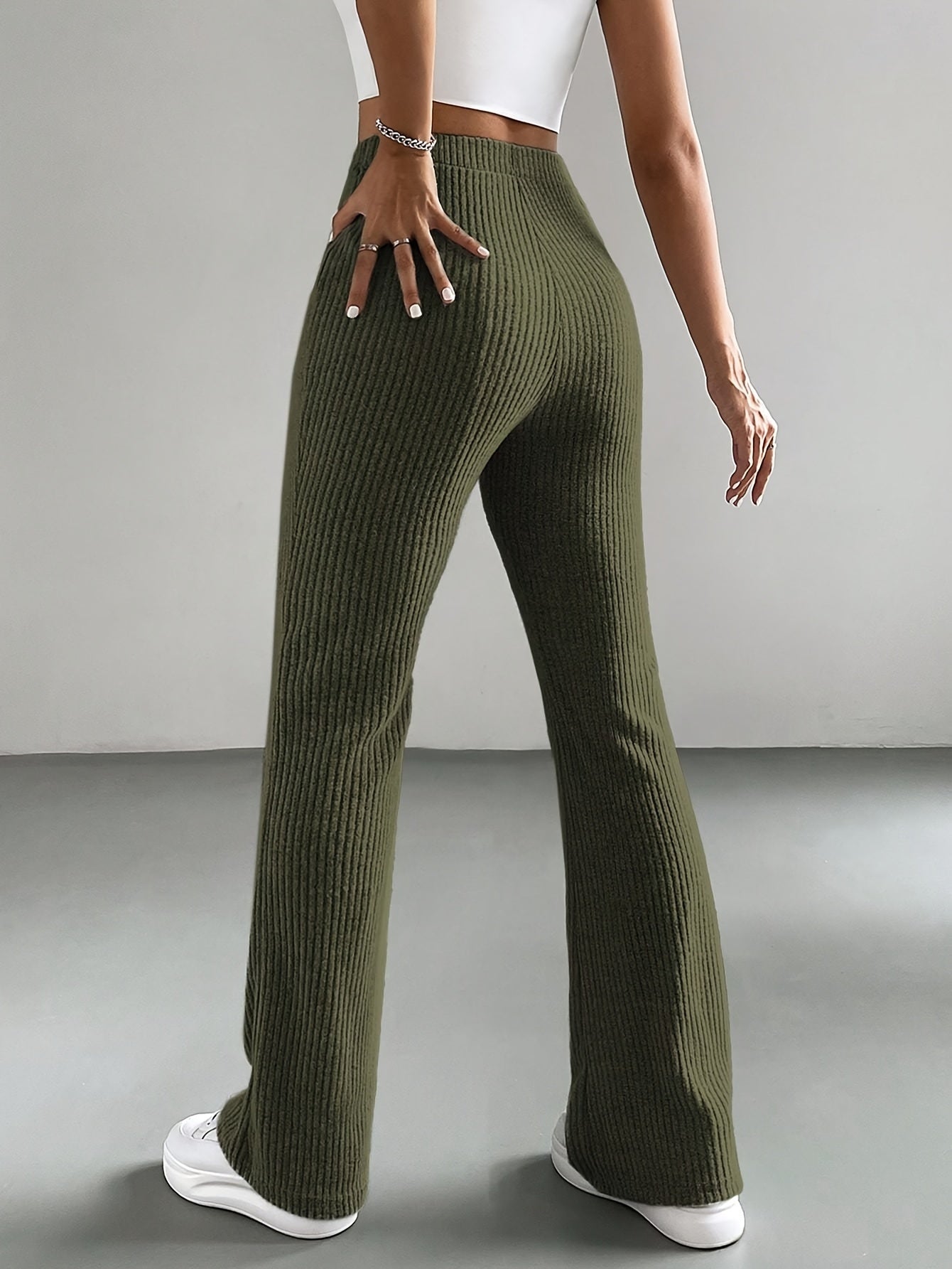 FlexFit™ – Damen Bootcut Sporthose mit Stretch & Komfortbund