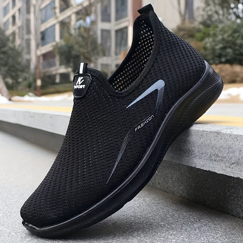 FlexSprint™ – Atmungsaktive Slip-On Herren Sneaker für Sport