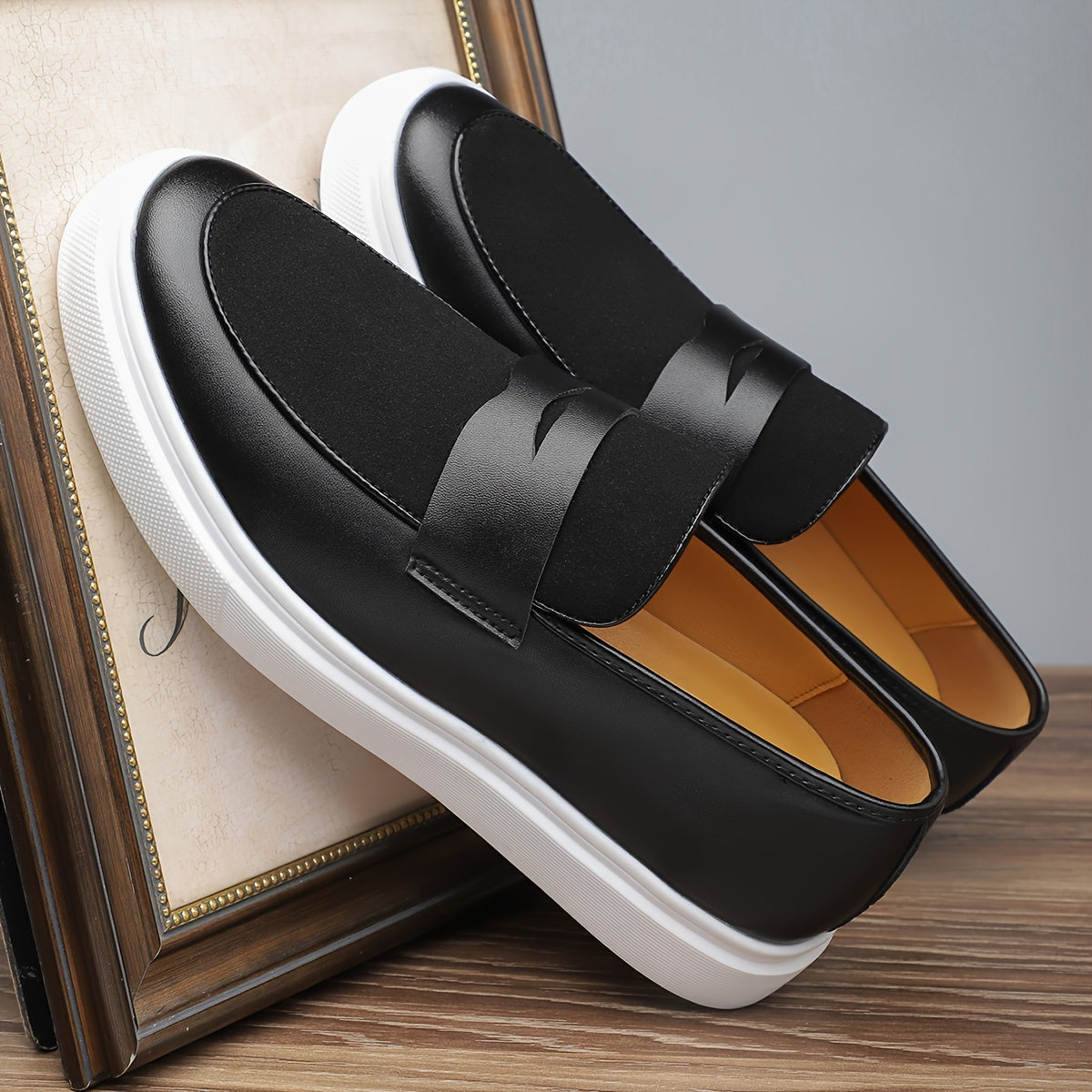 FlexStep™ – Elegante Slip-On Sneaker für Herren