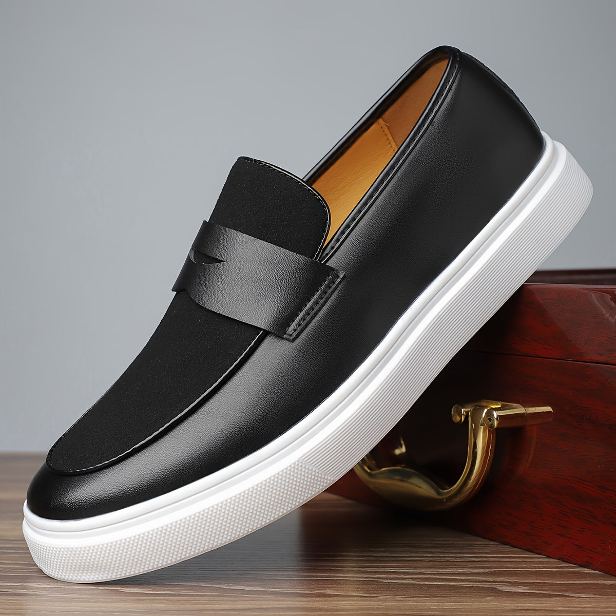 FlexStep™ – Elegante Slip-On Sneaker für Herren