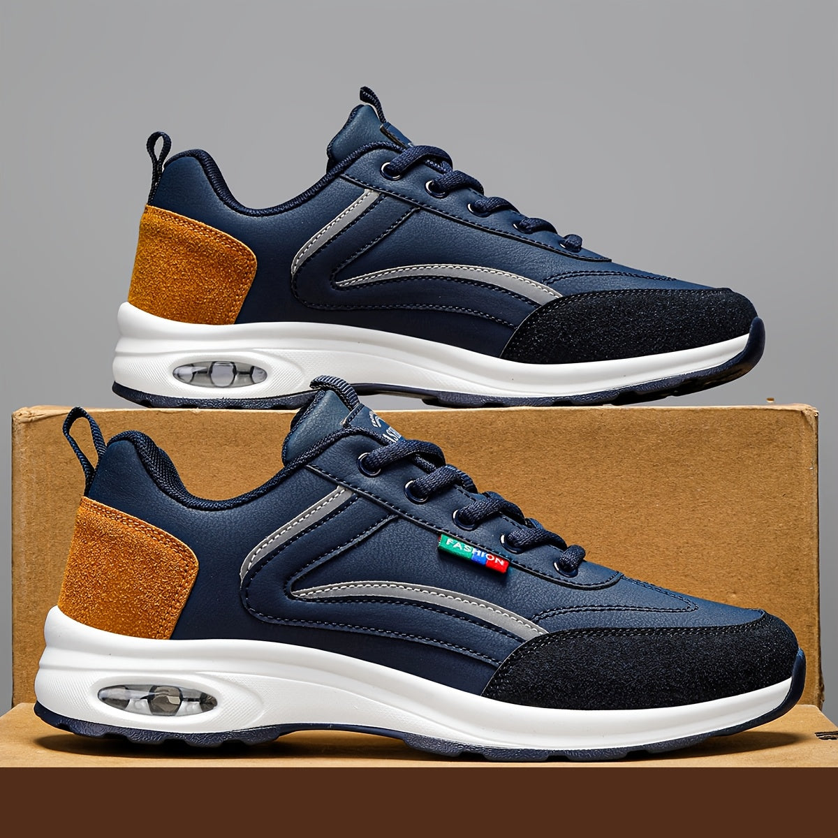 FlexStride™ – Premium Herren Sneaker mit ergonomischer Komfort-Sohle