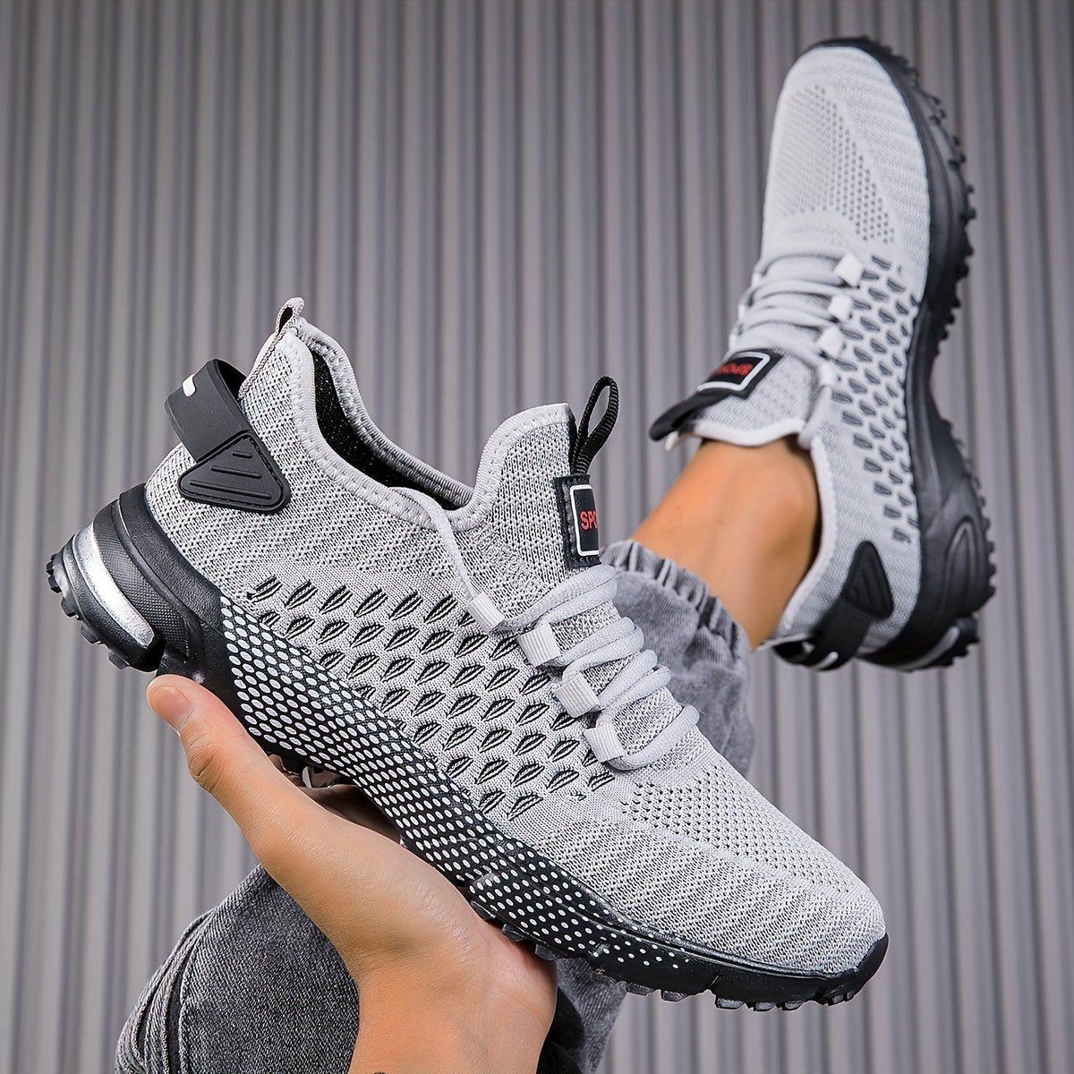 FlexiFlow™ – Atmungsaktive Herren Sneaker mit Komfort-Sohle