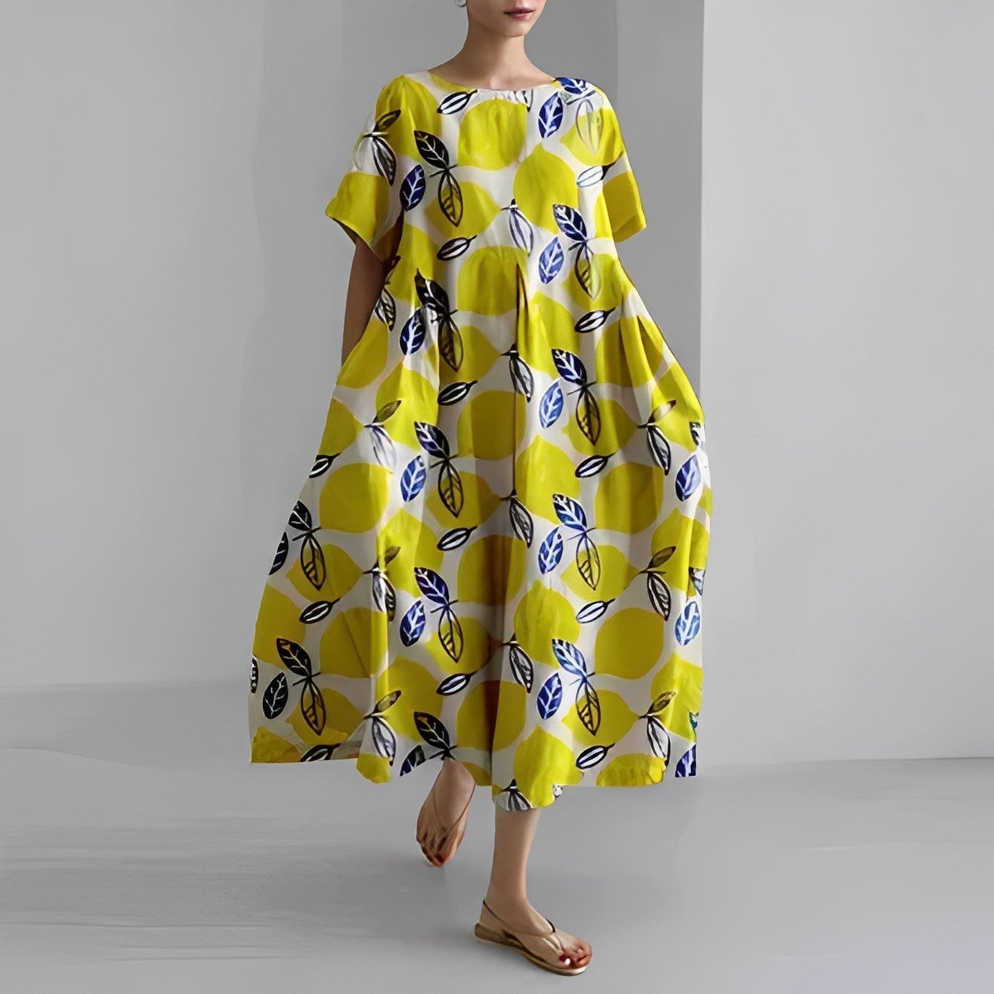 FlorinaChic™ – Elegantes Damenkleid mit zeitlosem Sommerdesign
