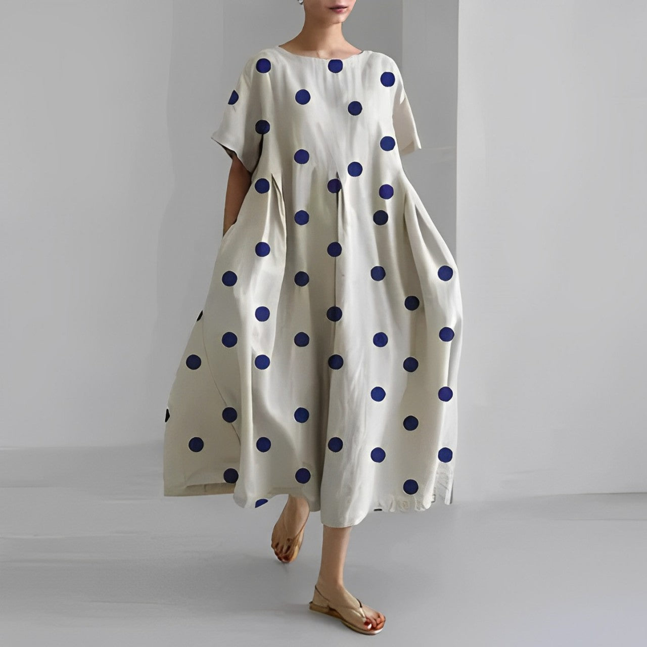 FlorinaChic™ – Elegantes Damenkleid mit zeitlosem Sommerdesign