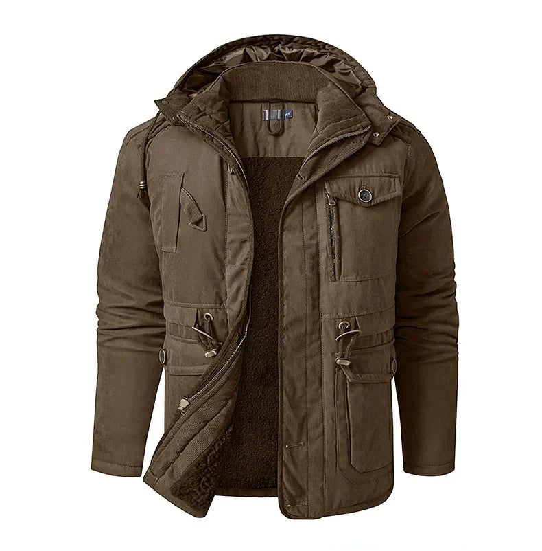 FrostCore™ – Warme Kapuzen-Winterjacke fur Herren