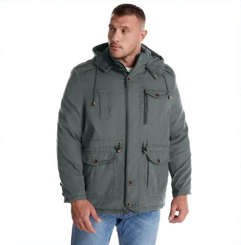 FrostCore™ – Warme Kapuzen-Winterjacke fur Herren