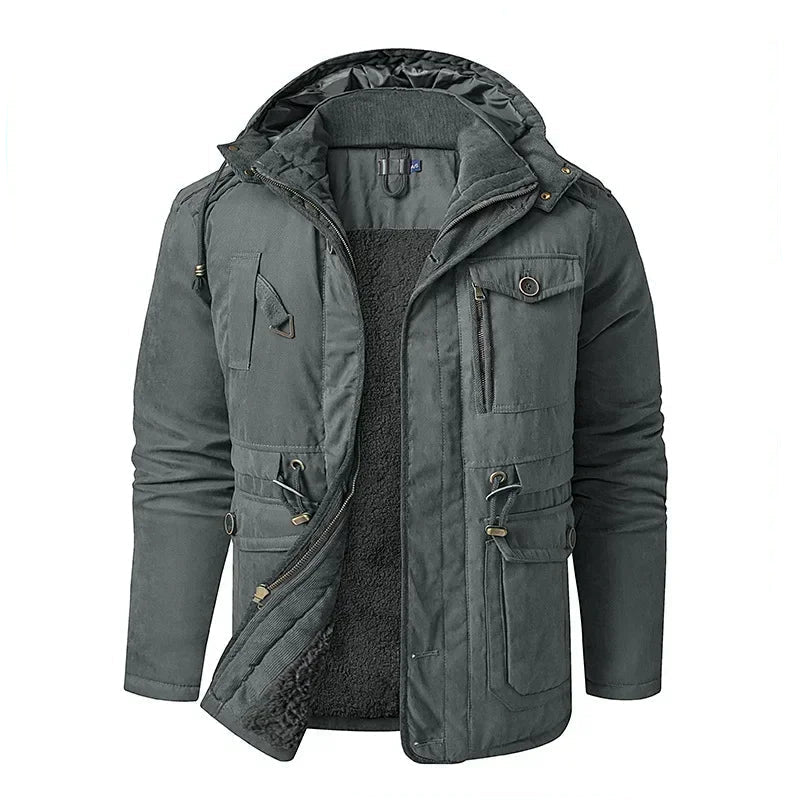FrostCore™ – Warme Kapuzen-Winterjacke fur Herren