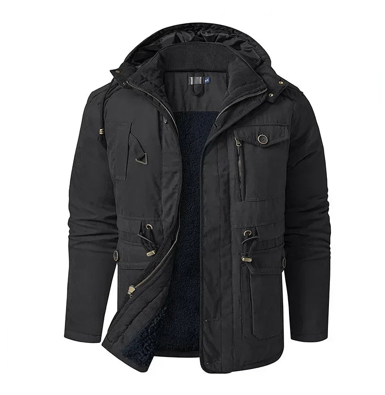 FrostCore™ – Warme Kapuzen-Winterjacke fur Herren