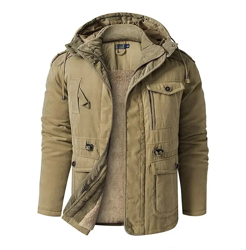 FrostCore™ – Warme Kapuzen-Winterjacke fur Herren