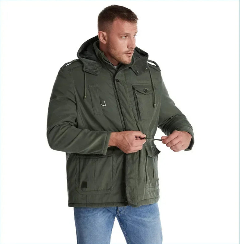 FrostCore™ – Warme Kapuzen-Winterjacke fur Herren
