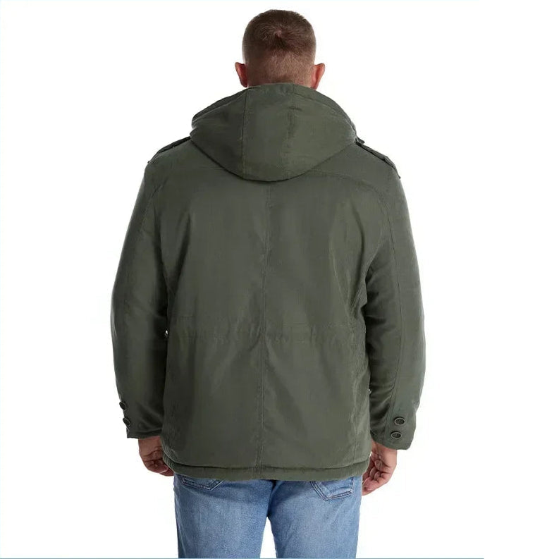 FrostCore™ – Warme Kapuzen-Winterjacke fur Herren