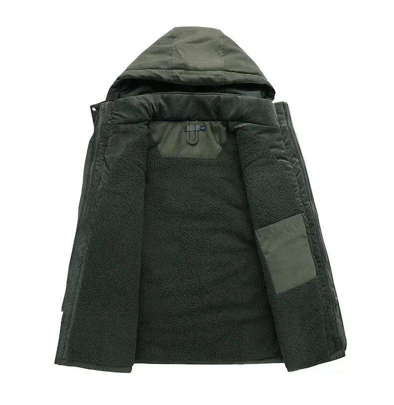 FrostCore™ – Warme Kapuzen-Winterjacke fur Herren
