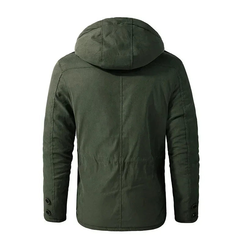FrostCore™ – Warme Kapuzen-Winterjacke fur Herren