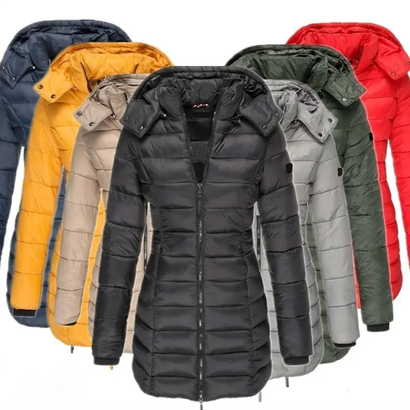 FrostGlam™ – Extra Warme Damen Winterjacke mit Stil & Komfort