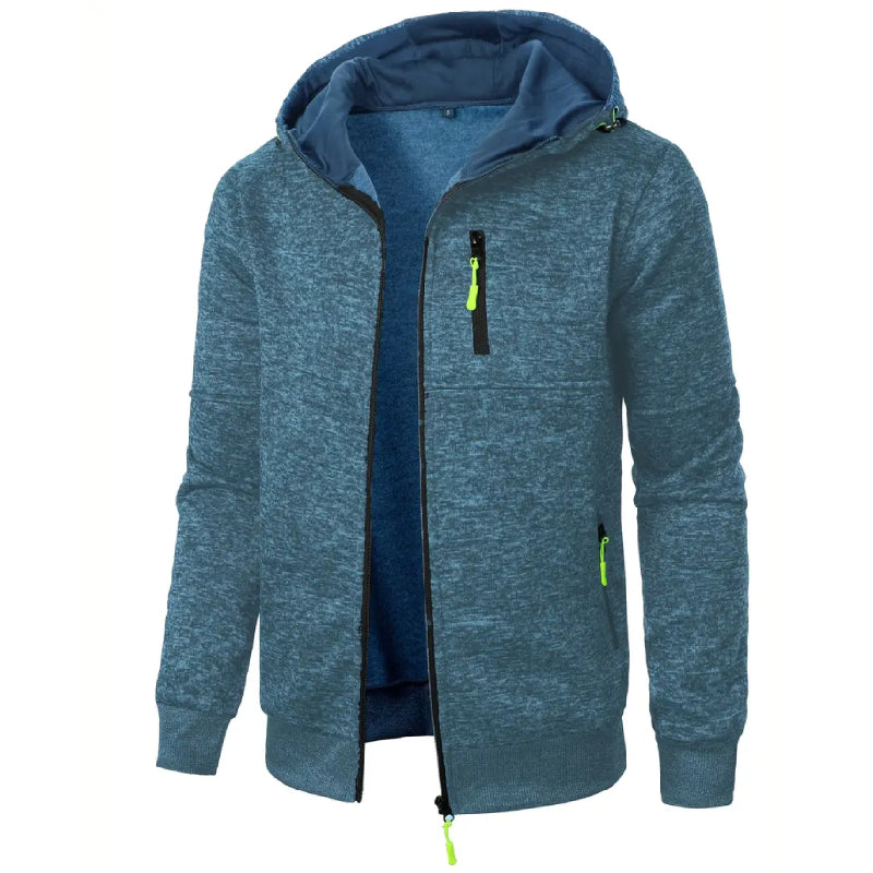 FrostHood™ – Warme Kapuzenjacke für Herren mit Plüschfutter
