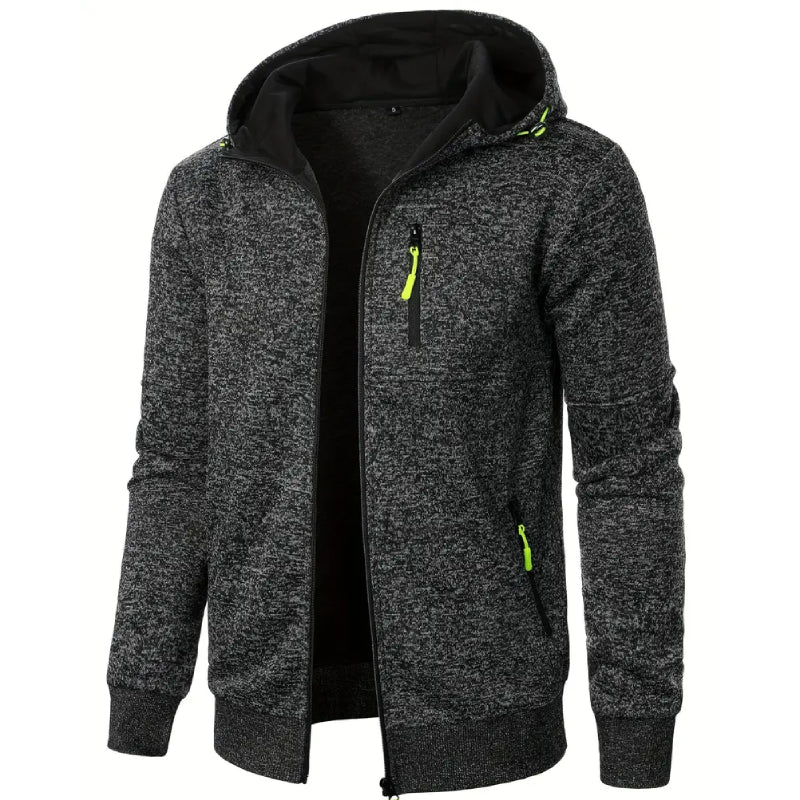 FrostHood™ – Warme Kapuzenjacke für Herren mit Plüschfutter