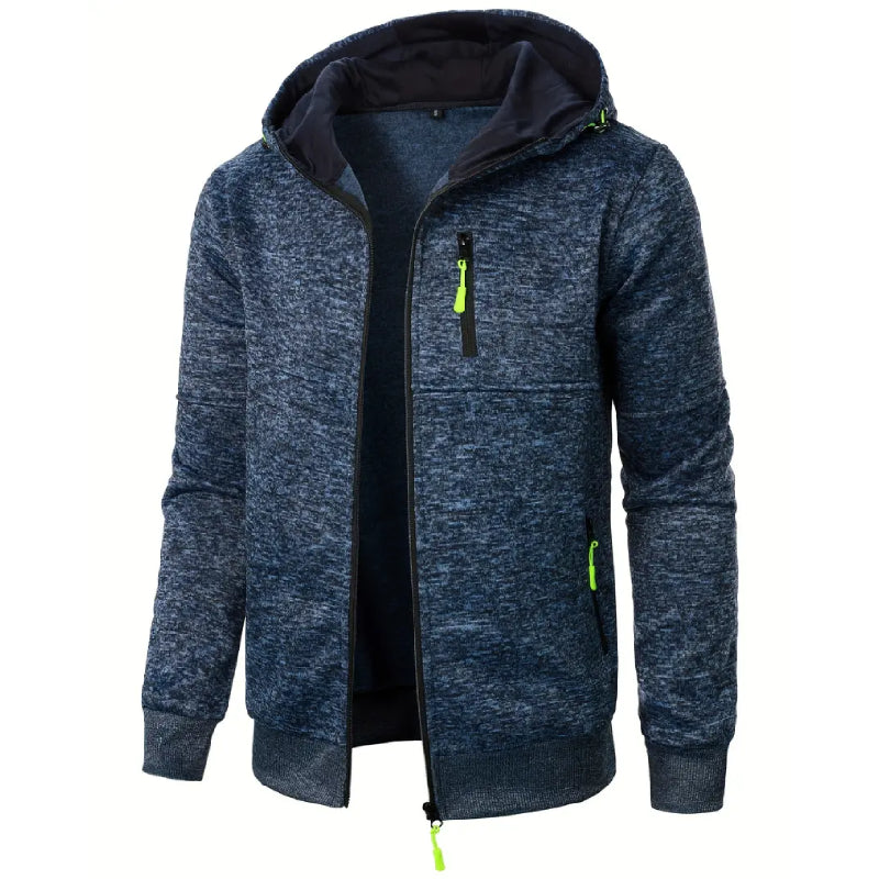 FrostHood™ – Warme Kapuzenjacke für Herren mit Plüschfutter