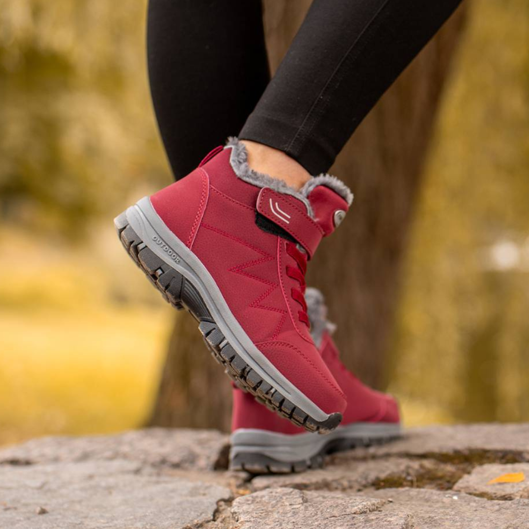 FrostStride™ – Orthopädische Winterstiefeletten Damen