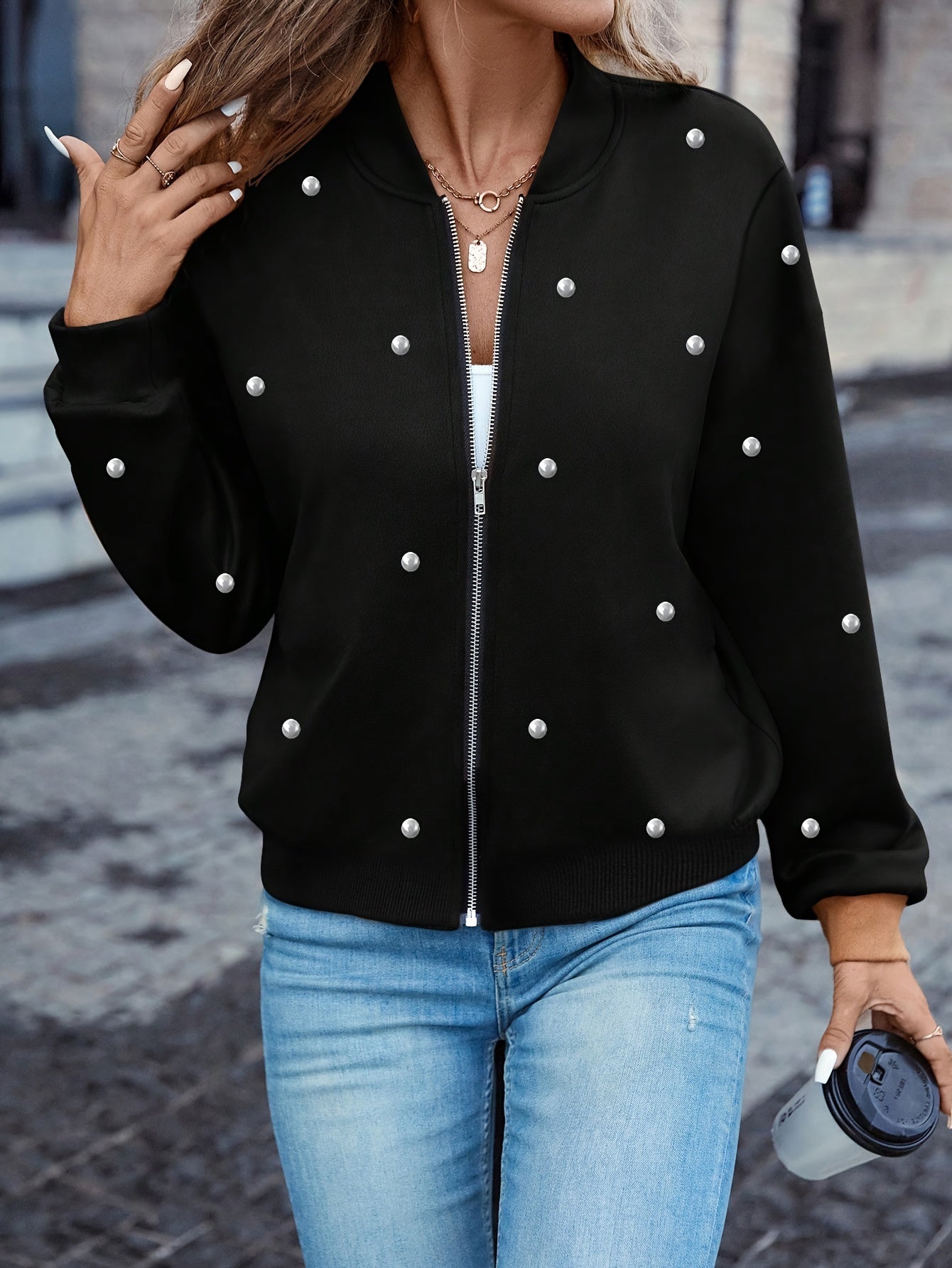 Frostella™ – Elegante Bomberjacke für Damen mit Leichtem Winterkomfort