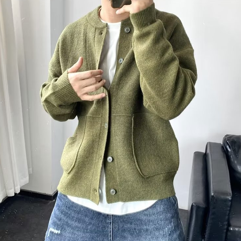 Elarova | Geknöpfte Jacke für Herren