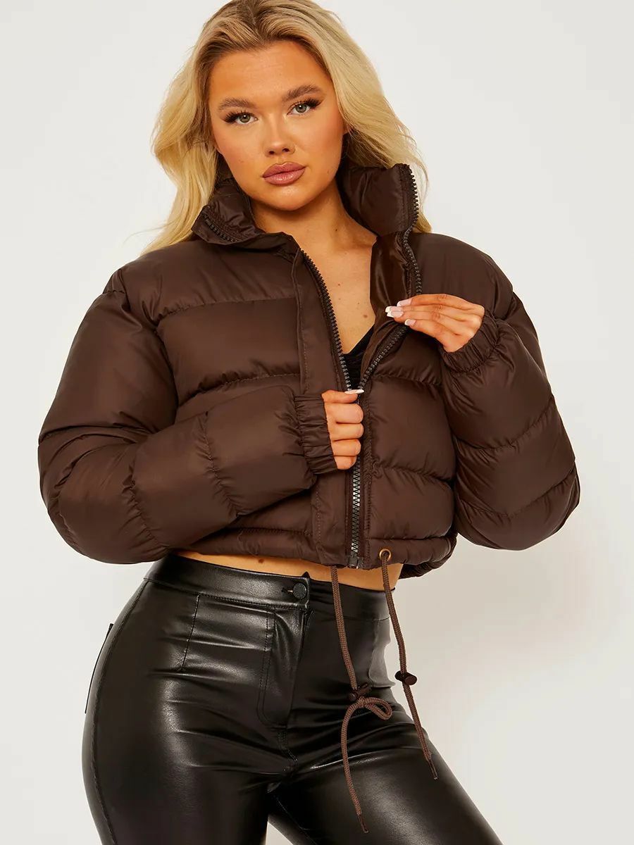 Elarova |  Gepolsterte schmale Jacke für Damen