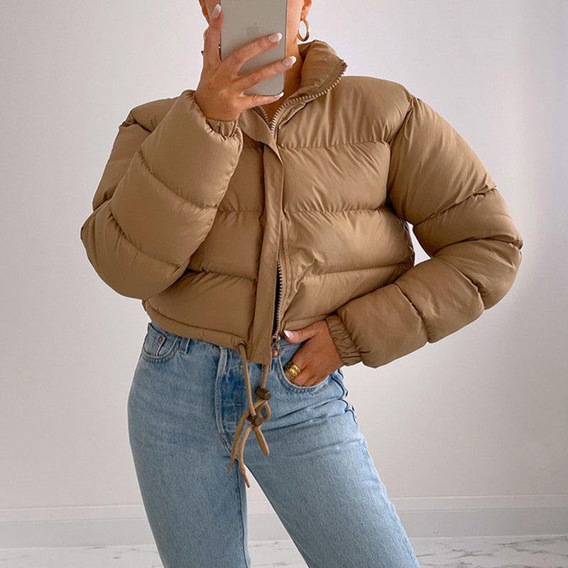 Elarova |  Gepolsterte schmale Jacke für Damen